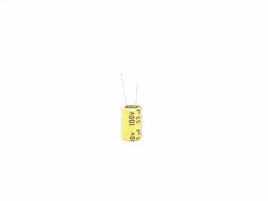 2000 ঘন্টা উচ্চ টেম্প ক্যাপাসিটর 33UF100V কম ESR 20% সহনশীলতা