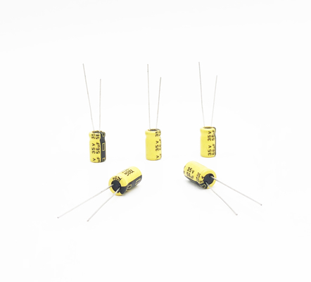 নিম্ন ESR উচ্চ তাপমাত্রার ক্যাপাসিটর 56UF35V রেডিয়াল লিড ইলেক্ট্রোলাইটিক ক্যাপাসিটর