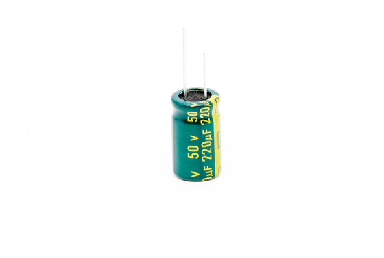 PHR 220UF 50V উচ্চ ফ্রিকোয়েন্সি ইলেক্ট্রোলাইটিক ক্যাপাসিটর ISO RoSH