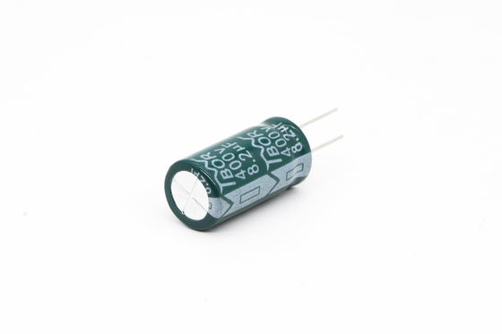 8.2uf400v 10x20 রেডিয়াল অ্যালুমিনিয়াম ইলেক্ট্রোলাইটিক ক্যাপাসিটর হাই রিপল কারেন্ট ক্যাপাসিটর