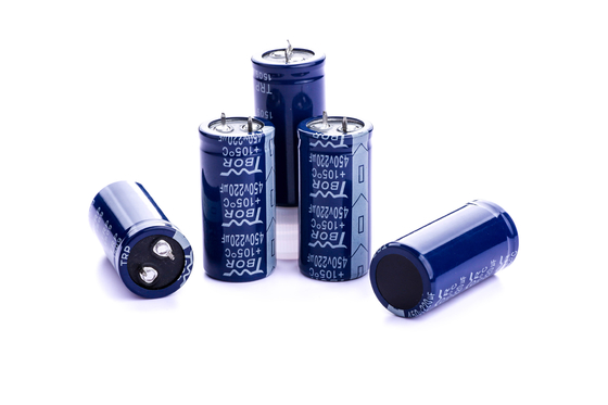 TRP 220uF 450V স্ন্যাপ ইন ক্যাপাসিটর 30x35mm