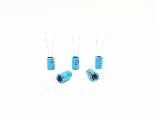 100UF25V বাইপোলার ইলেক্ট্রোলাইটিক ক্যাপাসিটর নন পোলারাইজড ইলেক্ট্রোলাইটিক ক্যাপাসিটর