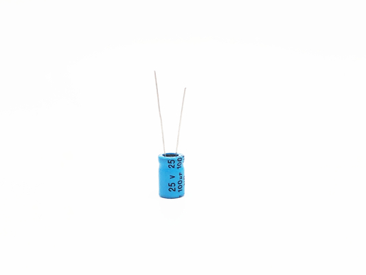 NP 100UF25V কার অ্যাম্প ক্যাপাসিটর দ্বি পোলারাইজড অ্যালুমিনিয়াম ইলেক্ট্রোলাইটিক ক্যাপাসিটর