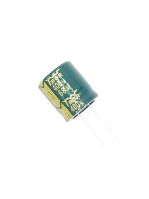 68UF400V রেডিয়াল টাইপ LED লাইট ক্যাপাসিটর