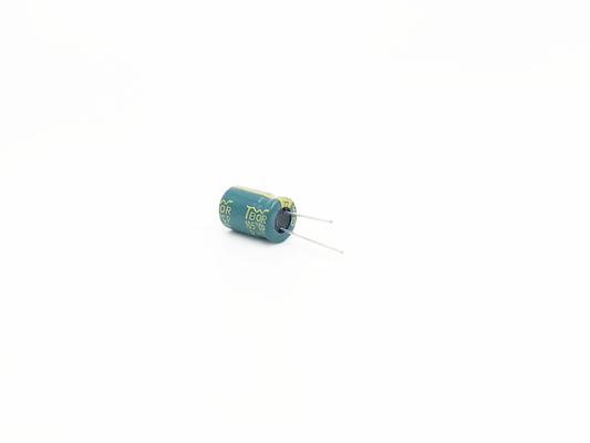 উচ্চ ফ্রিকোয়েন্সি 100uF 80V অ্যালুমিনিয়াম ইলেক্ট্রোলাইটিক ক্যাপাসিটর 10X20mm 5000 ঘন্টা