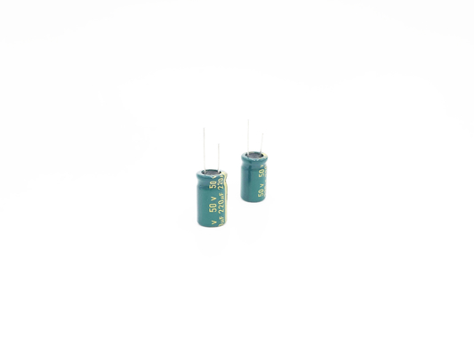 10X16mm LED লাইট ক্যাপাসিটর 220UF50V অ্যালুমিনিয়াম ইলেক্ট্রোলাইটিক ক্যাপাসিটর