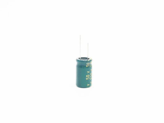 10X16mm LED লাইট ক্যাপাসিটর 220UF50V অ্যালুমিনিয়াম ইলেক্ট্রোলাইটিক ক্যাপাসিটর