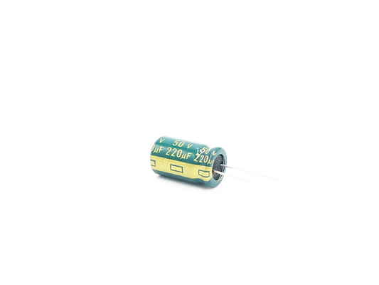 10X16mm LED লাইট ক্যাপাসিটর 220UF50V অ্যালুমিনিয়াম ইলেক্ট্রোলাইটিক ক্যাপাসিটর