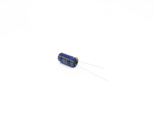 10UF 250V 8x16mm রেডিয়াল ইলেক্ট্রোলাইটিক ক্যাপাসিটর 20% সহনশীলতা