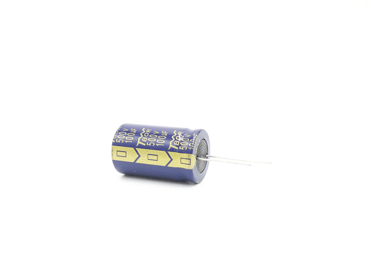 22X35mm 100UF 500V ইলেক্ট্রোলাইটিক ক্যাপাসিটর ওয়াইড টেম্পারেচার ক্যাপাসিটর LED লাইট