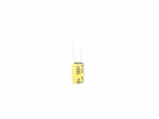 SMT 33UF100V উচ্চ তাপমাত্রার ক্যাপাসিটর 8X12mm রেডিয়াল টার্মিনাল