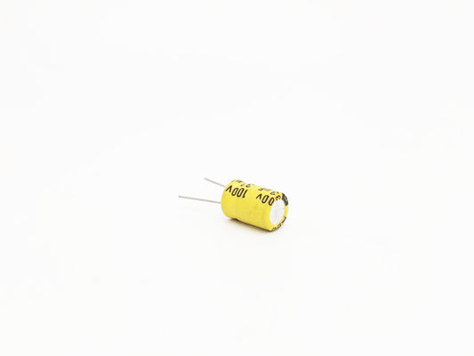 SMT 33UF100V উচ্চ তাপমাত্রার ক্যাপাসিটর 8X12mm রেডিয়াল টার্মিনাল