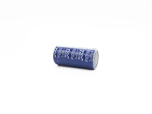 220UF 450V উচ্চ ভোল্টেজ ইলেক্ট্রোলাইটিক ক্যাপাসিটর 3000 ঘন্টা দীর্ঘ জীবন