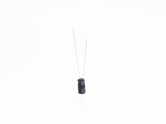 4.7UF50V মিনিয়েচার ইলেক্ট্রোলাইটিক ক্যাপাসিটর 2000 ঘন্টা দীর্ঘ জীবন ক্যাপাসিটর