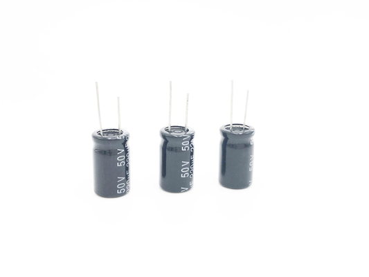 SMR 220UF 50V রেডিয়াল অ্যালুমিনিয়াম ইলেক্ট্রোলাইটিক ক্যাপাসিটর 10X17MM