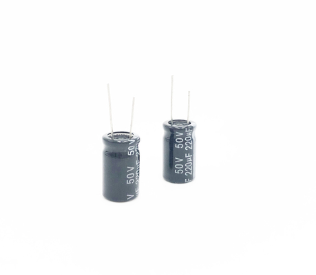 SMR 220UF 50V রেডিয়াল অ্যালুমিনিয়াম ইলেক্ট্রোলাইটিক ক্যাপাসিটর 10X17MM