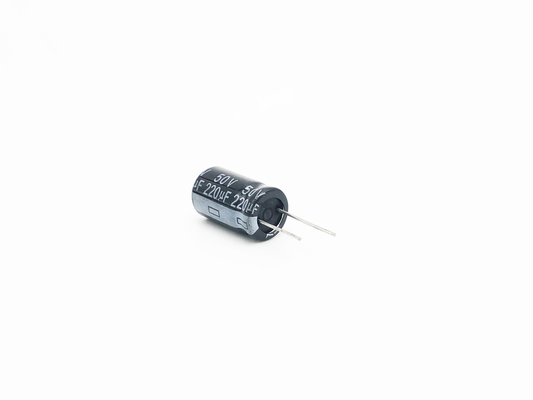 SMR 220UF 50V রেডিয়াল অ্যালুমিনিয়াম ইলেক্ট্রোলাইটিক ক্যাপাসিটর 10X17MM