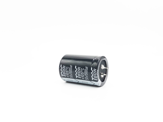 কালো 35X50MM উচ্চ ভোল্টেজ ইলেক্ট্রোলাইটিক ক্যাপাসিটর 15000UF 50V