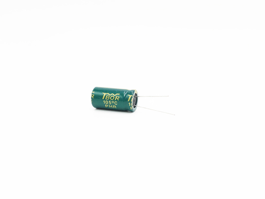 13X25mm LED লাইট ক্যাপাসিটর উচ্চ ফ্রিকোয়েন্সি 1000 Uf 50 ভোল্ট ক্যাপাসিটর