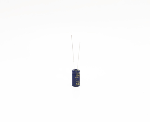 1UF400V 6.3X12MM রেডিয়াল অ্যালুমিনিয়াম ইলেক্ট্রোলাইটিক ক্যাপাসিটর ওয়াইড তাপমাত্রা