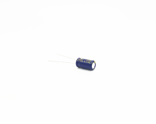 1UF400V 6.3X12MM রেডিয়াল অ্যালুমিনিয়াম ইলেক্ট্রোলাইটিক ক্যাপাসিটর ওয়াইড তাপমাত্রা