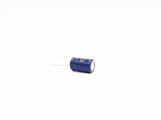 অ্যালুমিনিয়াম 13x20MM 330UF80V LED লাইট ক্যাপাসিটর ISO9001 RoHS