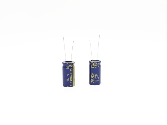 TW BOR 13X30mm রেডিয়াল অ্যালুমিনিয়াম ক্যাপাসিটর 4700UF16V উচ্চ ক্যাপাসিট্যান্স