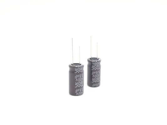 5.6UF400V হাই রিপল কারেন্ট ক্যাপাসিটর 8000 ঘন্টা দীর্ঘ জীবন CFL ক্যাপাসিটর
