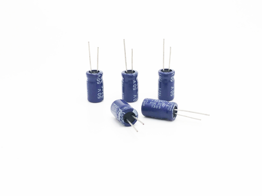 33uF50V উচ্চ ফ্রিকোয়েন্সি কম ESR ক্যাপাসিটর 6.3X11MM ISO9001