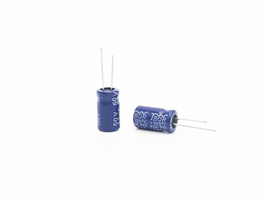 33uF50V উচ্চ ফ্রিকোয়েন্সি কম ESR ক্যাপাসিটর 6.3X11MM ISO9001