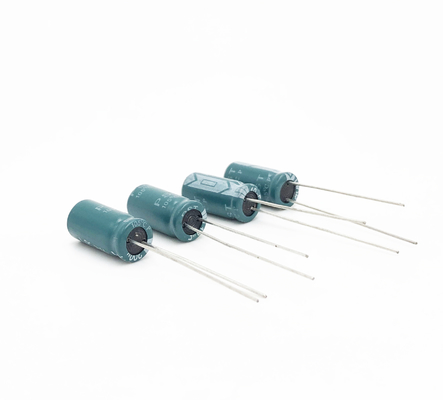 RoHS নিম্ন ESR ইলেক্ট্রোলাইটিক ক্যাপাসিটর 8X16MM 10UF 200V ক্যাপাসিটর