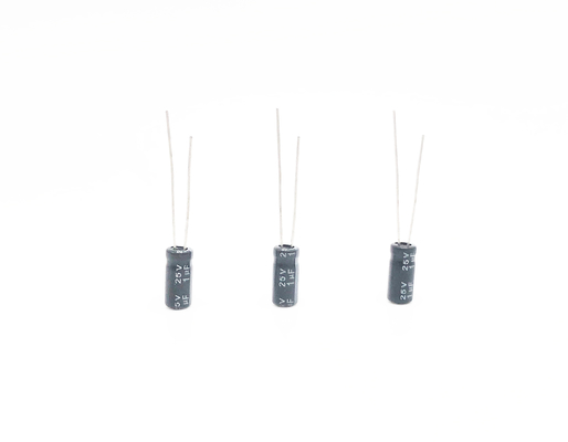 1UF25V 5X11MM ক্ষুদ্র ক্যাপাসিটর উচ্চ তাপমাত্রা সার্কিট