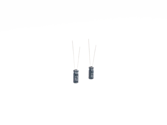 33UF35V মিনিয়েচার ক্যাপাসিটর 5x11mm রেডিয়াল লিড টাইপ 2000 ঘন্টা