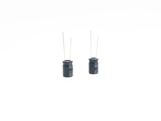 অ্যালুমিনিয়াম 10X13mm 220uf 50v ইলেক্ট্রোলাইটিক ক্যাপাসিটর 20% সহনশীলতা