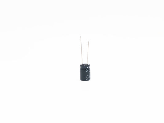 অ্যালুমিনিয়াম 10X13mm 220uf 50v ইলেক্ট্রোলাইটিক ক্যাপাসিটর 20% সহনশীলতা