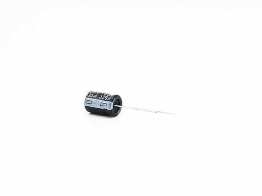 TW BOR মিনিয়েচার ক্যাপাসিটর 330UF35V 10X15mm রেডিয়াল ইলেক্ট্রোলাইটিক ক্যাপাসিটর