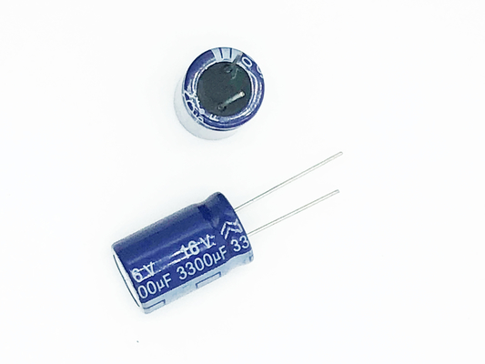 13x30mm উচ্চ ফ্রিকোয়েন্সি ইলেক্ট্রোলাইটিক ক্যাপাসিটর 3300uf 16v ক্যাপাসিটর