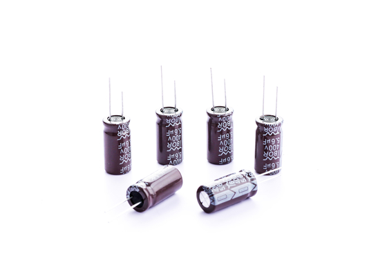 5.6uF 400v রেডিয়াল ইলেক্ট্রোলাইটিক ক্যাপাসিটর 10x16mm উচ্চ রিপল কারেন্ট