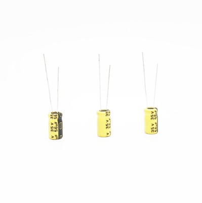 56UF35V SMT ইলেক্ট্রোলাইটিক ক্যাপাসিটর 6.3x11mm উচ্চ তাপমাত্রা ইলেক্ট্রোলাইটিক ক্যাপাসিটর