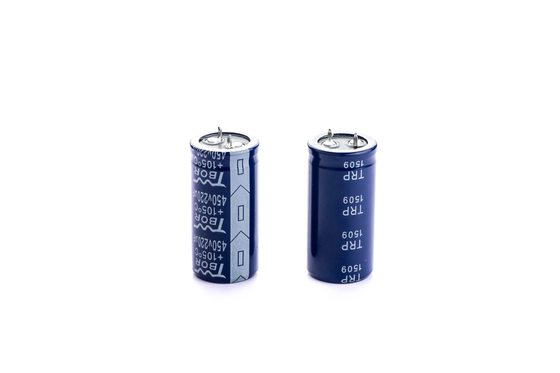 অ্যালুমিনিয়াম 30x35mm 220uf 450v ক্যাপাসিটর বিস্ফোরণ প্রমাণ ISO9001