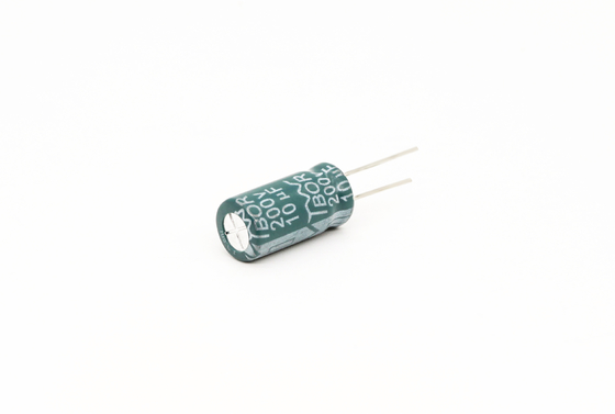 PST সবুজ LED লাইট ক্যাপাসিটর 100uf 200v 8000 ঘন্টা দীর্ঘ জীবন