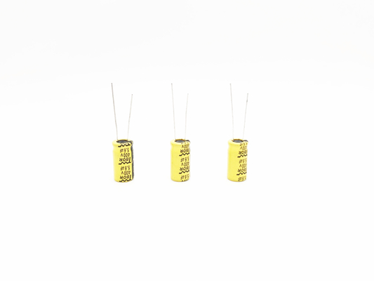 56UF 63V 8X12MM LED লাইট ক্যাপাসিটর ওয়াইড তাপমাত্রা ISO9001