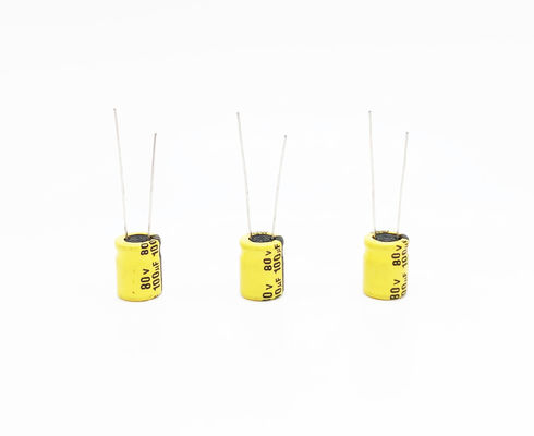 TW BOR লো Esr অ্যালুমিনিয়াম ইলেক্ট্রোলাইটিক ক্যাপাসিটর 180UF 80V