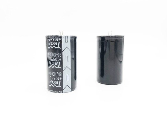 HID লাইট UPS এর জন্য TRR 10000uf 80v ইলেক্ট্রোলাইটিক ক্যাপাসিটর 35X70MM
