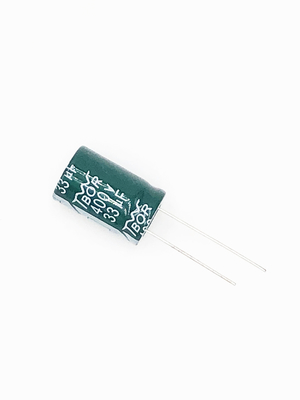 TW BOR 33uf 400v উচ্চ তাপমাত্রার ইলেক্ট্রোলাইটিক ক্যাপাসিটর 16x30mm