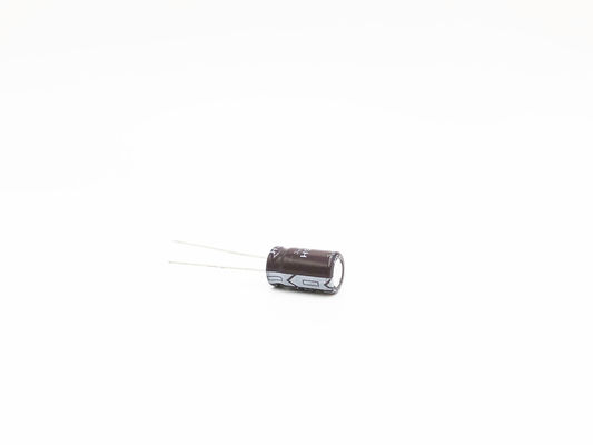 2.2UF400V উচ্চ ভোল্টেজ ইলেক্ট্রোলাইটিক ক্যাপাসিটর 8X12mm উচ্চ রিপল কারেন্ট ক্যাপাসিটর