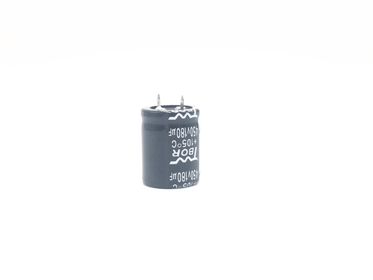 180UF450V 25x40mm স্ন্যাপ ইন পাওয়ার ক্যাপাসিটর ওয়াইড টেম্পারেচার RoHS
