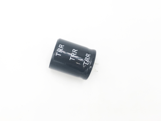 180UF450V 25x40mm স্ন্যাপ ইন পাওয়ার ক্যাপাসিটর ওয়াইড টেম্পারেচার RoHS